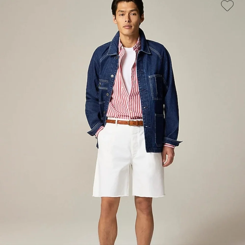 J Crew Wallace & Barnes chore jacket in Japanese denim Size M NWT *flaw